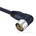 Conjunto de cable de moldeado automático IP67 Conector M23